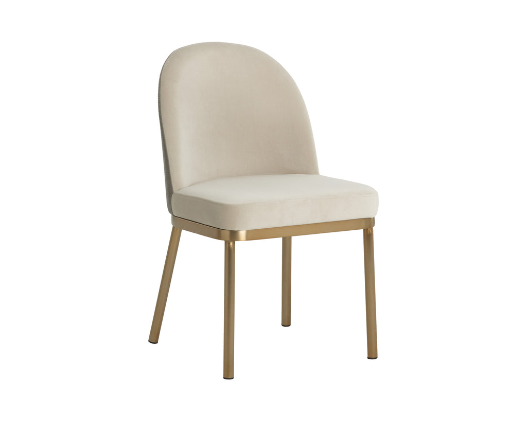 Lavania Dining Chair - Meg Taupe / Porcini Taupe