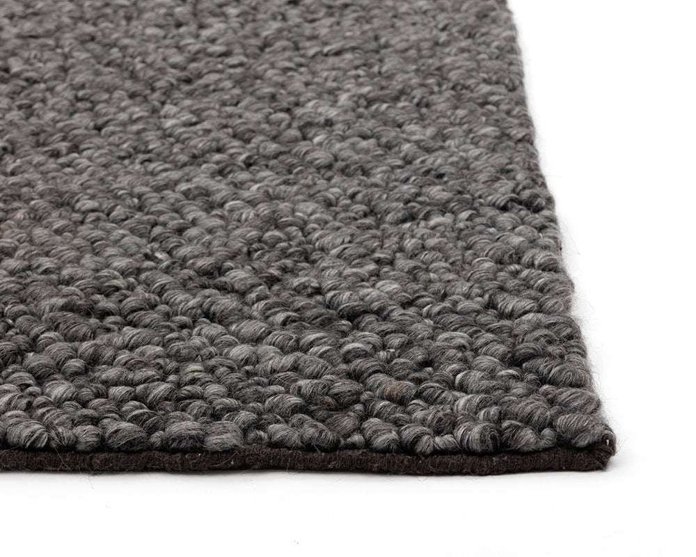 Umea Hand-Woven Rug - Black - 8' X 10'