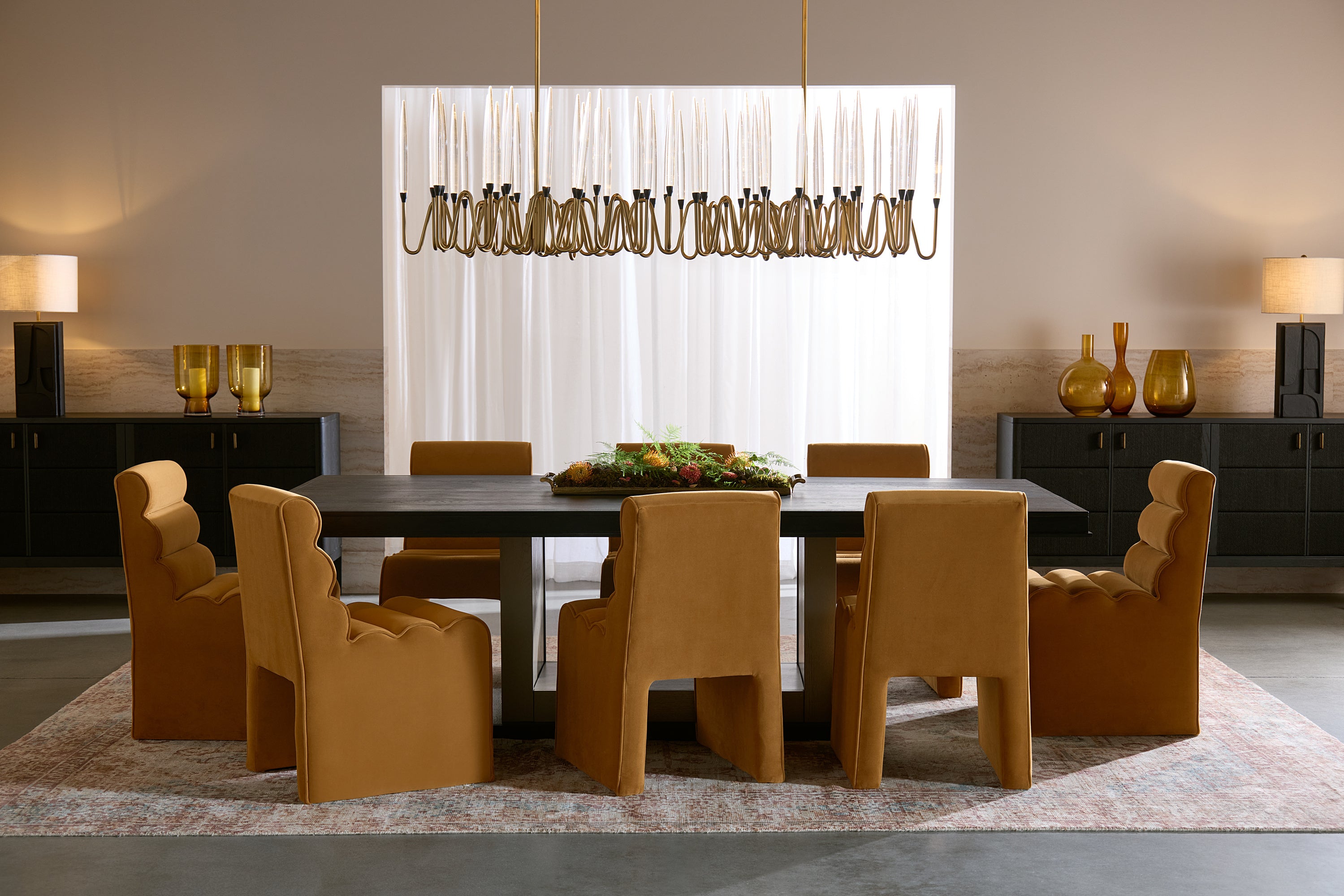 Stuart Dining Chair - Meg Gold