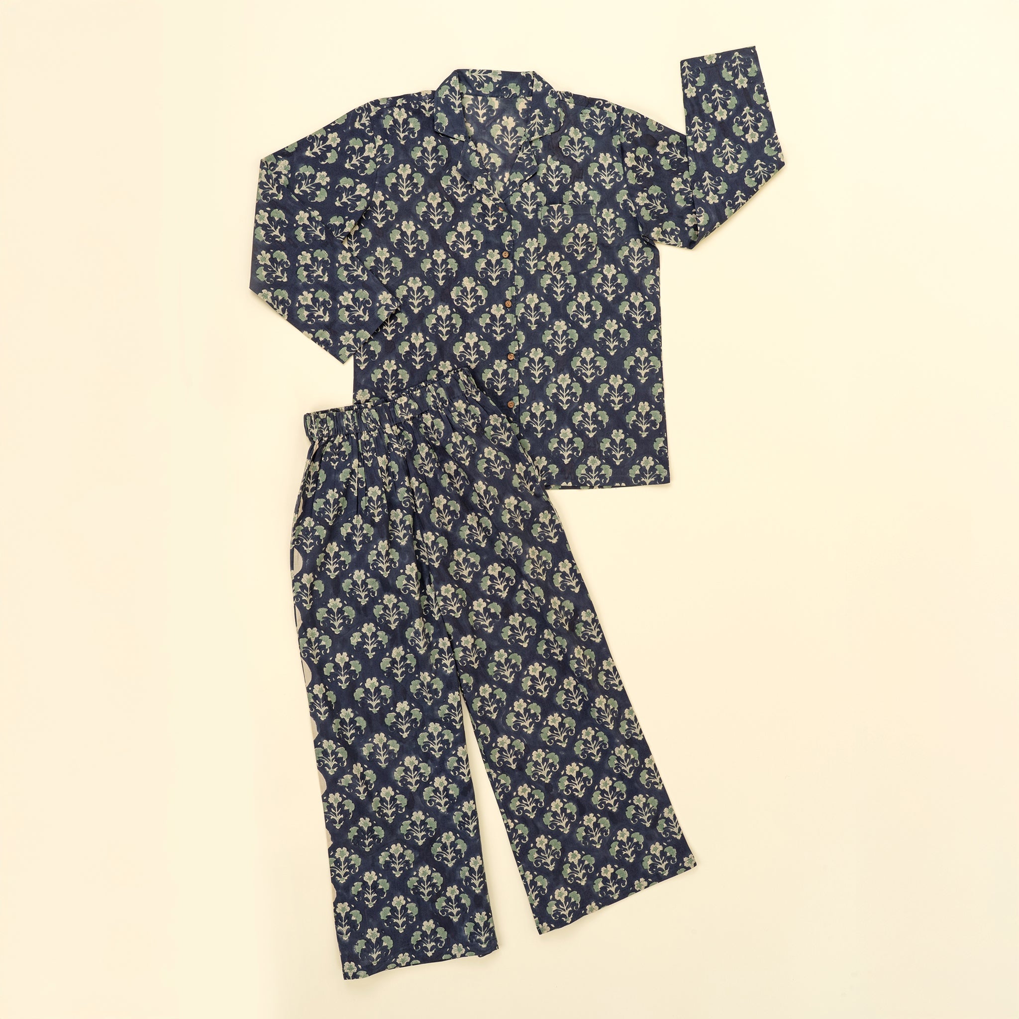 Kavita Block Print Pyjama Set - L/XL