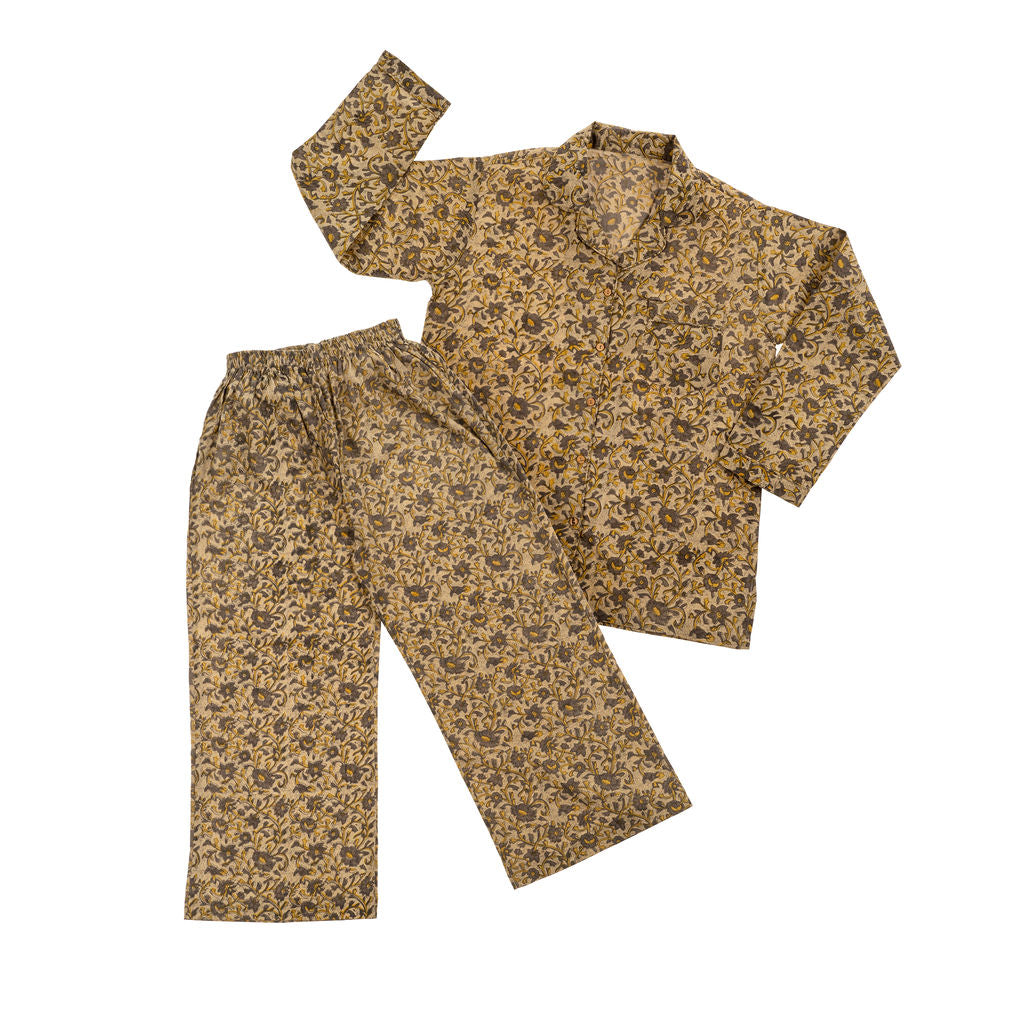 Lakshmi Block Print Pyjama Set - L/XL