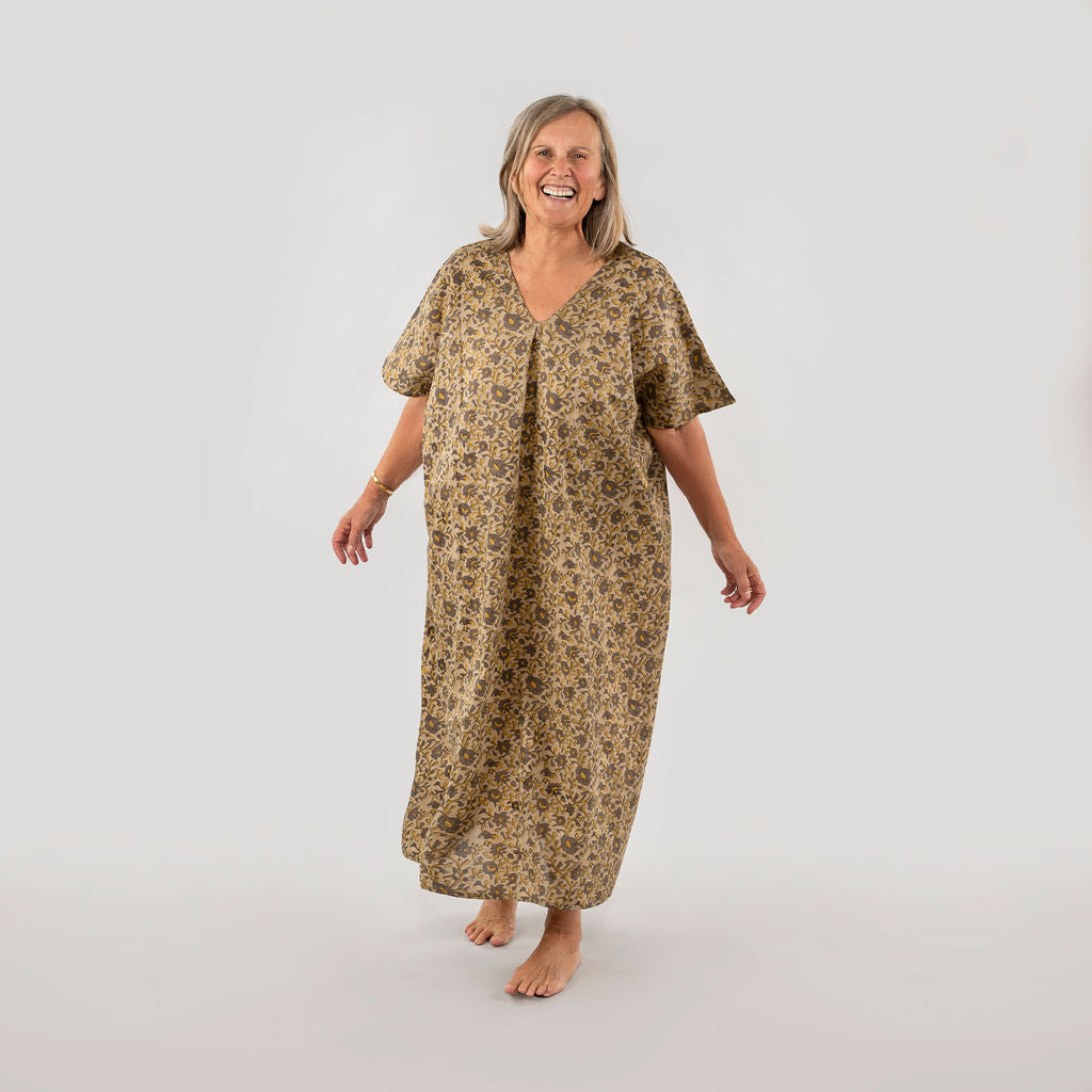 Lakshmi Block Print Kaftan