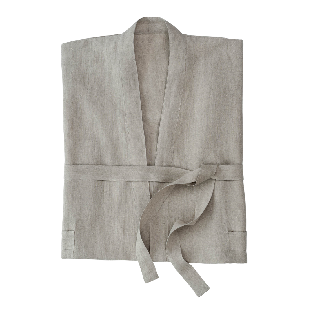 Linen Robe, Natural