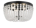 Rylee 12.5'' Matte Black Flush Mount