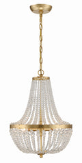 Rylee 14'' Antique Gold Chandelier