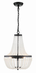 Rylee 14'' Matte Black Chandelier