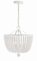 Rylee 16.5'' Matte White Chandelier