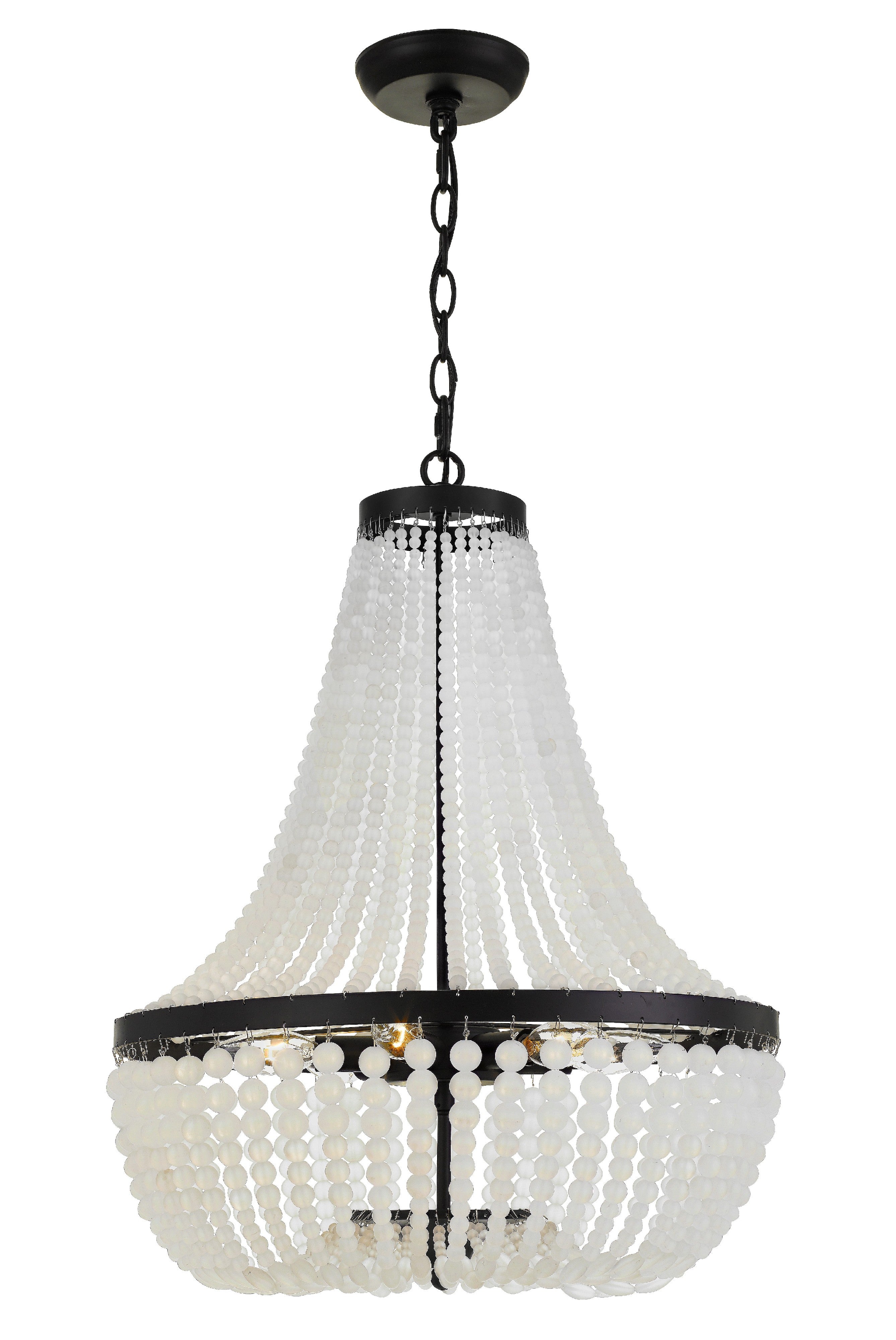 Rylee 18.75'' Matte Black Chandelier