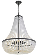 Rylee 24.75'' Matte Black Chandelier