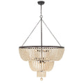 Rylee 32'' Forged Bronze Chandelier
