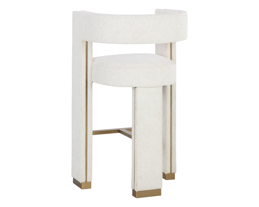 Adamina Barstool - Rhea Light Barley