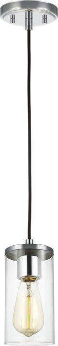 Zire One Light Mini-Pendant | Chrome Bulbs Included