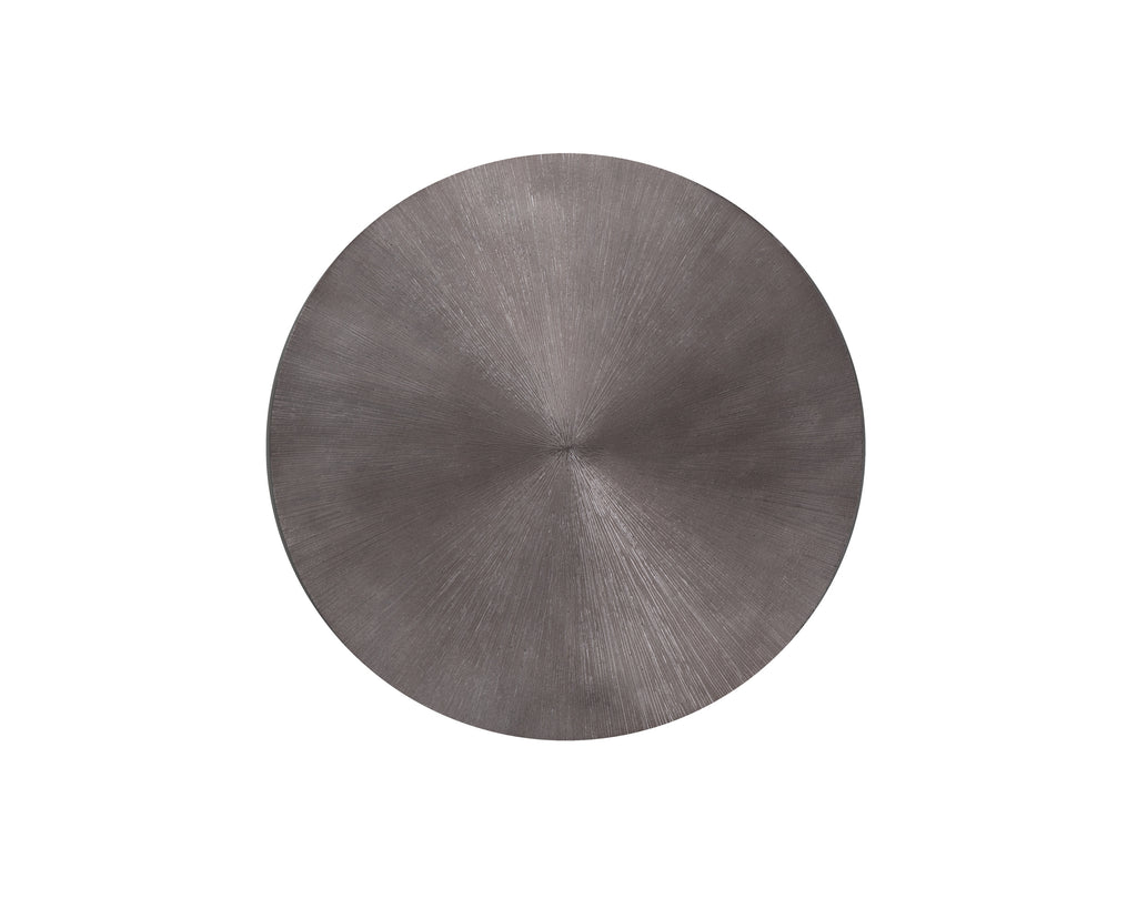 Creed End Table - Gunmetal