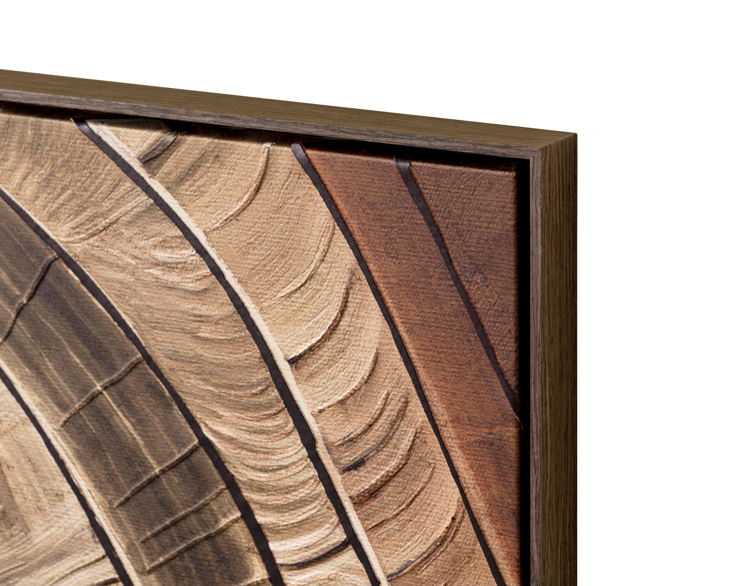 Turning Point Iii - 40" X 60" - Bronze Floater Frame