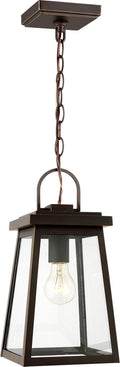 Founders Pendant | Antique Bronze Frosted Bulb