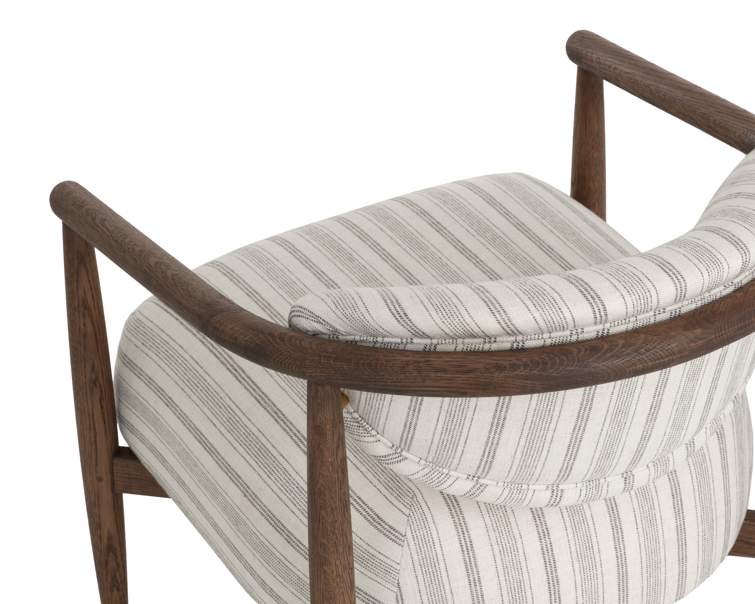 Sigrid Lounge Chair - Antique Brown - Gifford Script