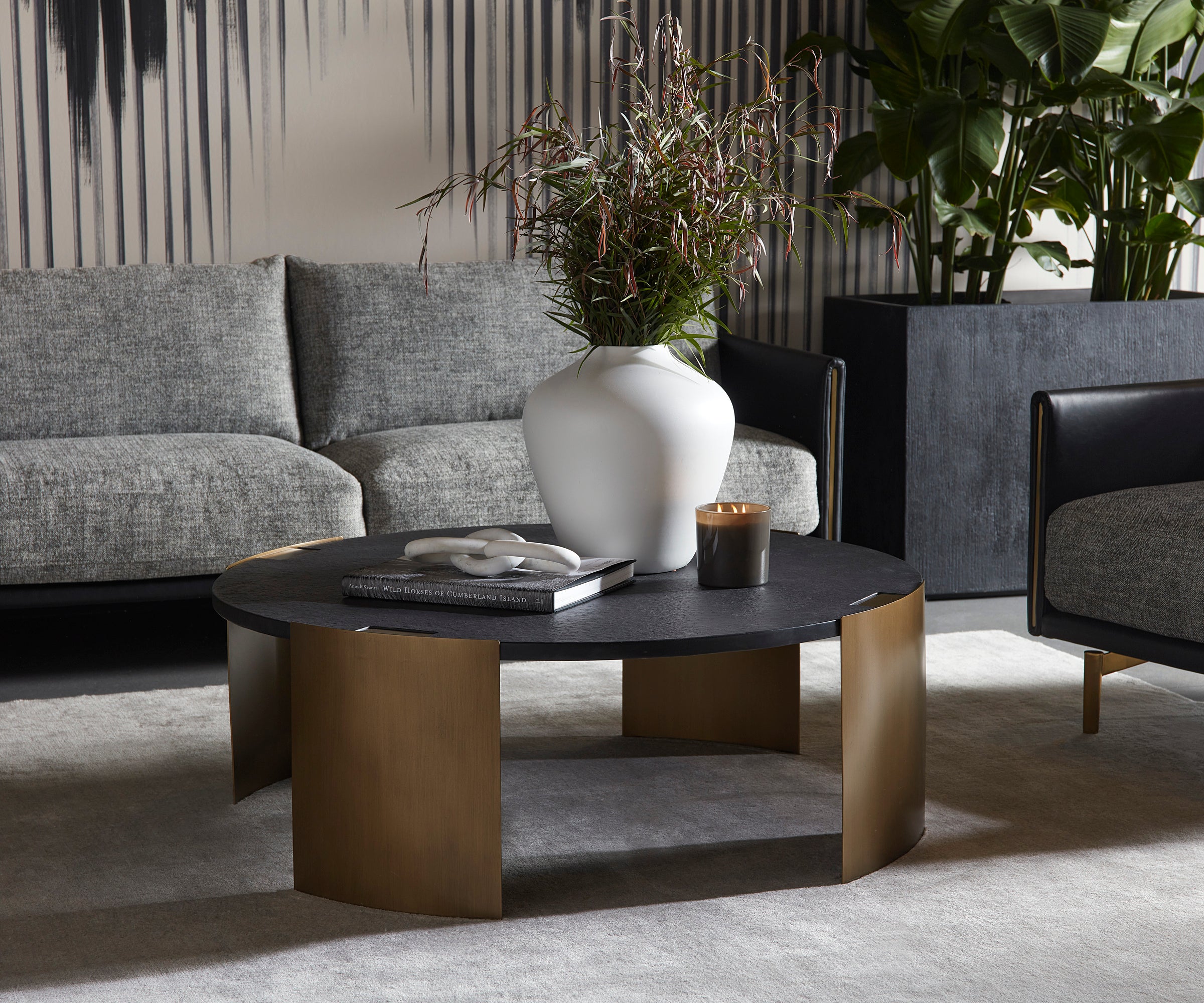 Gallus Coffee Table - Carbon
