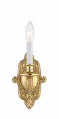 Marlowe 5'' Polished Brass Sconce