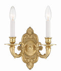 Marlowe 10'' Polished Brass Sconce