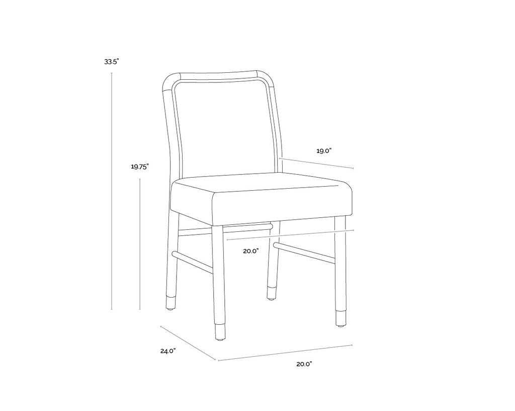 Jeno Dining Chair - Meg Olive
