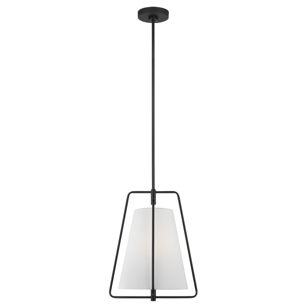 Allis One Light Pendant Midnight Black Bulbs Included