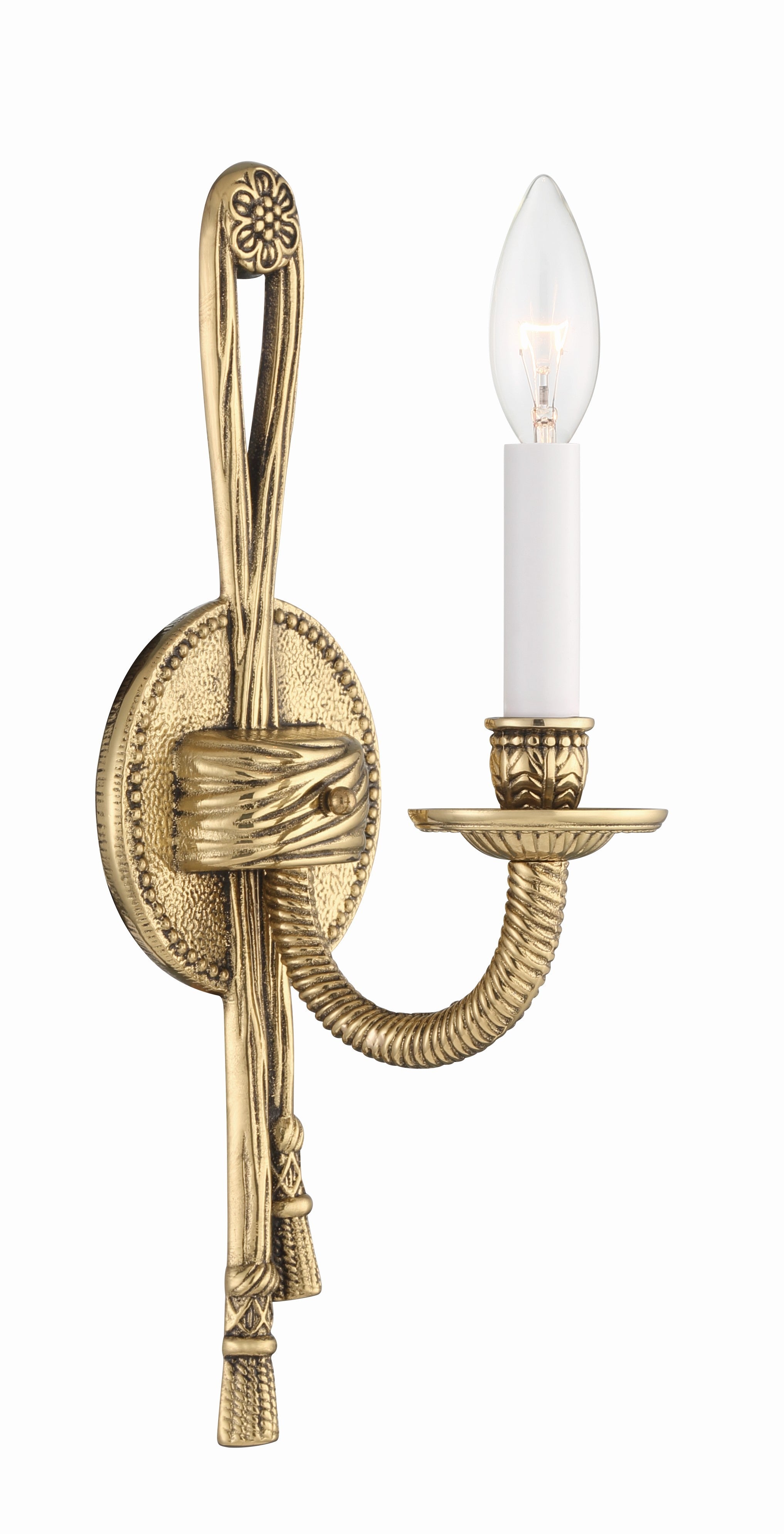 Lexsi 4.5'' Olde Brass Sconce