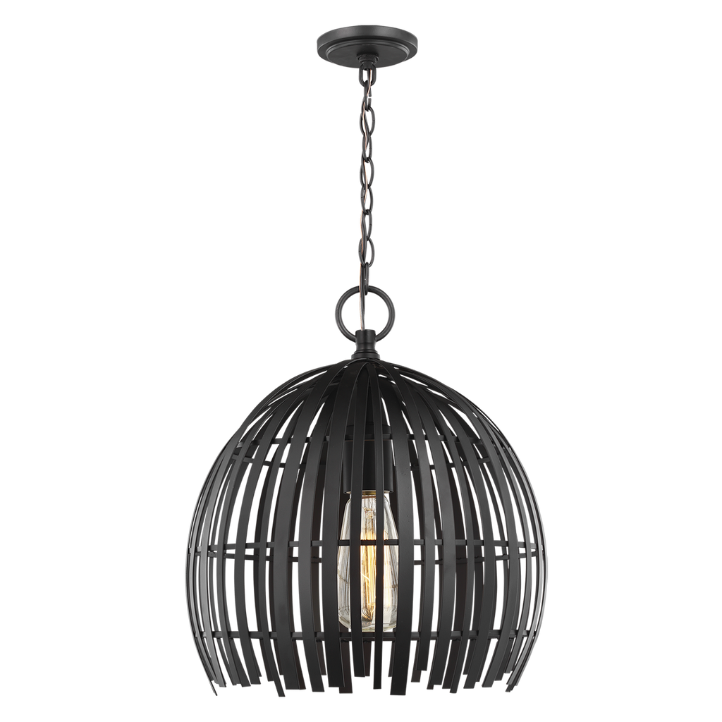 Hanalei Small Pendant | Midnight Black Bulb(s) Not Included