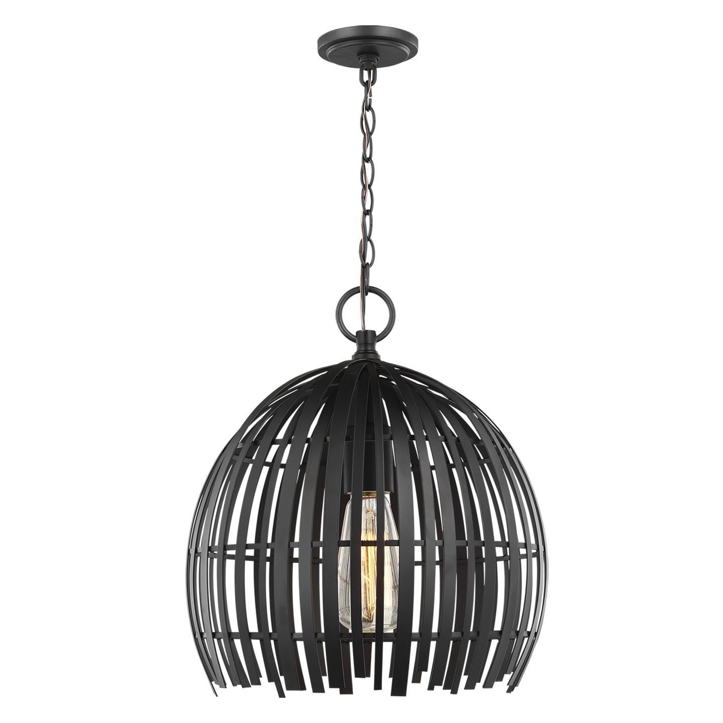 Hanalei Small Pendant | Midnight Black Bulb(s) Not Included