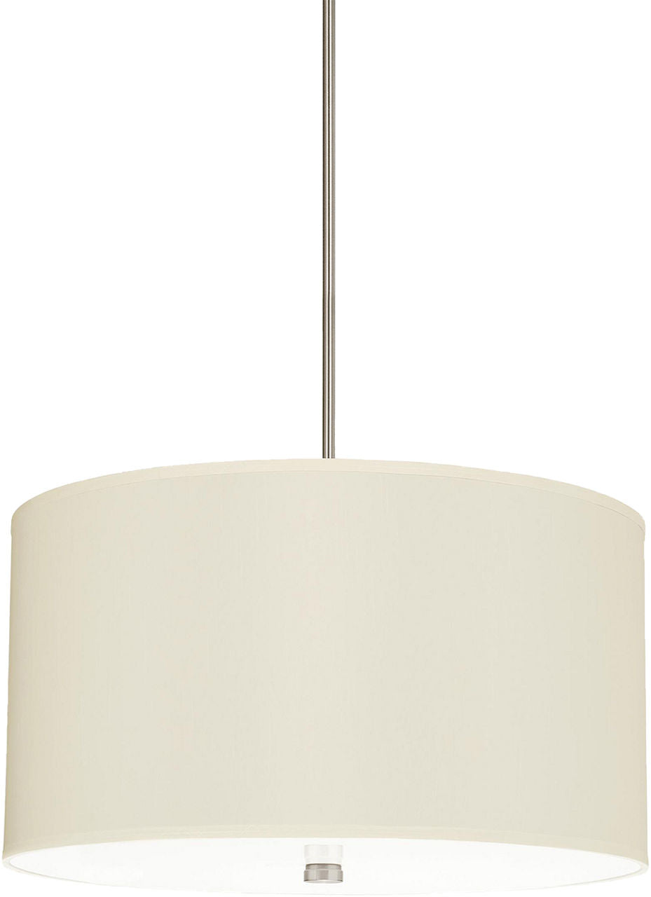 Dayna Four Light Pendant | Brushed Nickel Bulbs Included