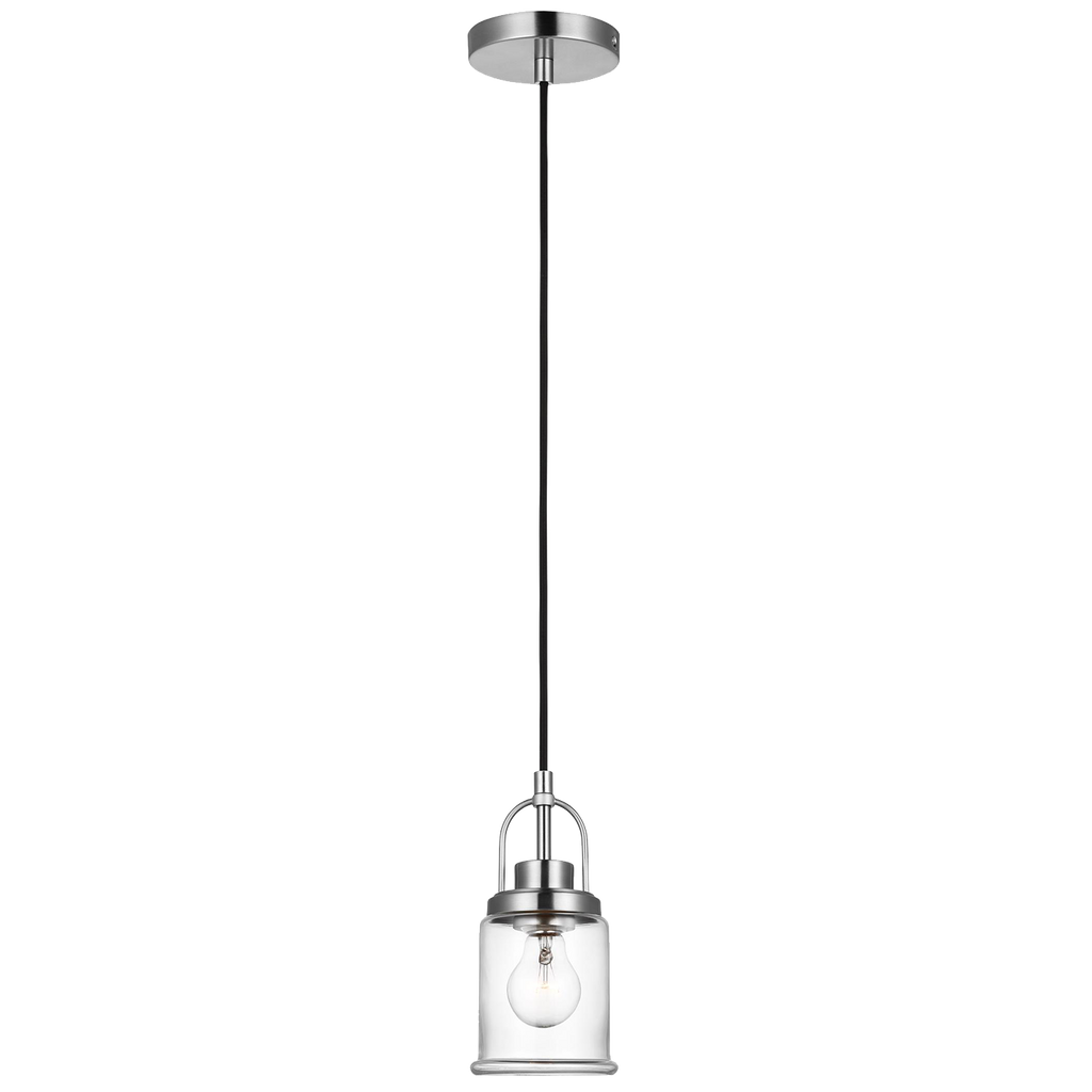 Anders One Light Mini-Pendant Brushed Nickel