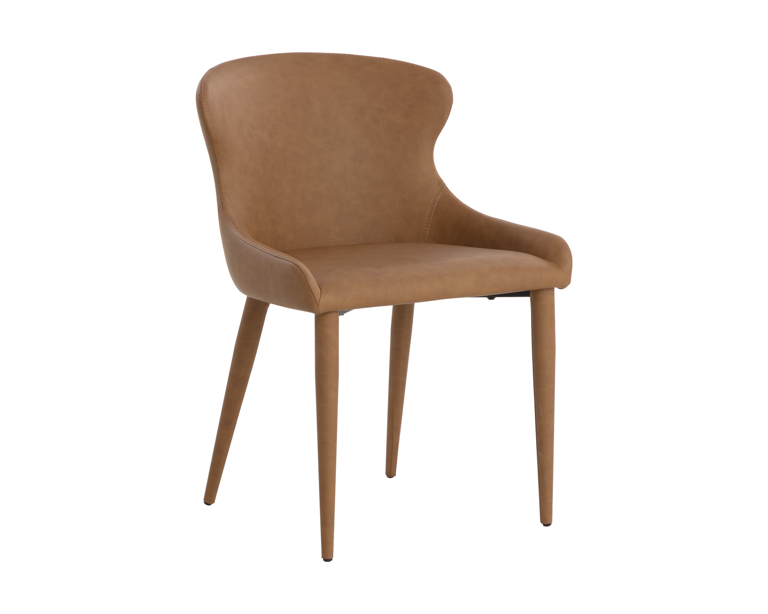 Evora Dining Chair - Milliken Cognac