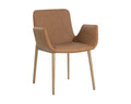 Lucano Dining Armchair - Milliken Cognac