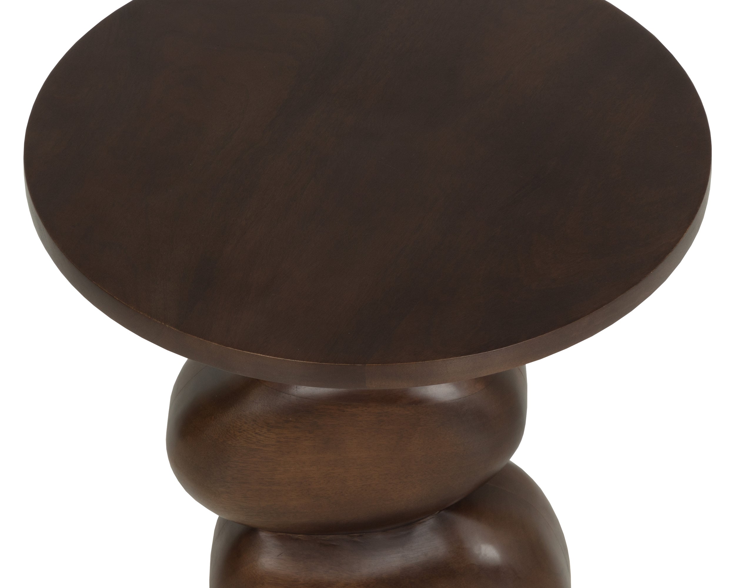 Paplo End Table - Medium Brown