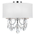 Othello 14'' Polished Chrome Semi Flush Mount