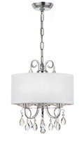 Othello 14'' Swarovski Spectra Crystal Polished Chrome Chandelier