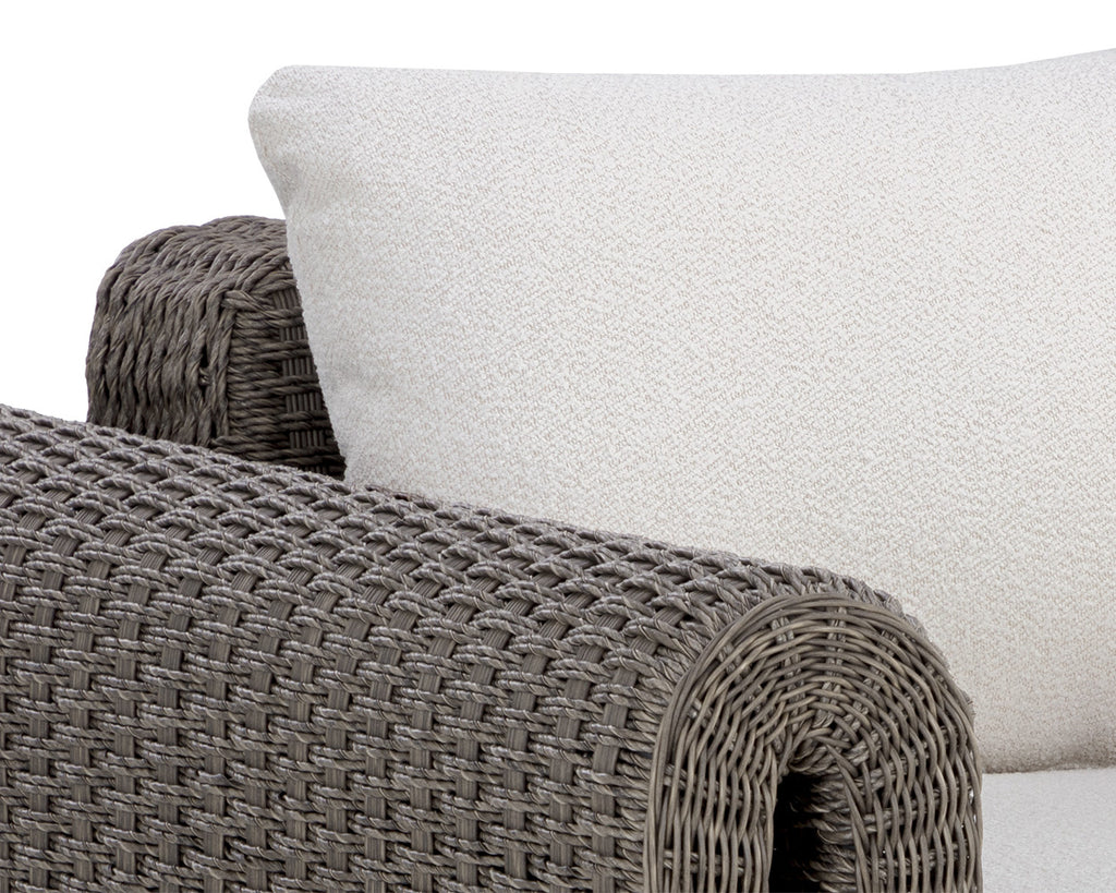 Tibi Armchair - Grey - Louis Cream