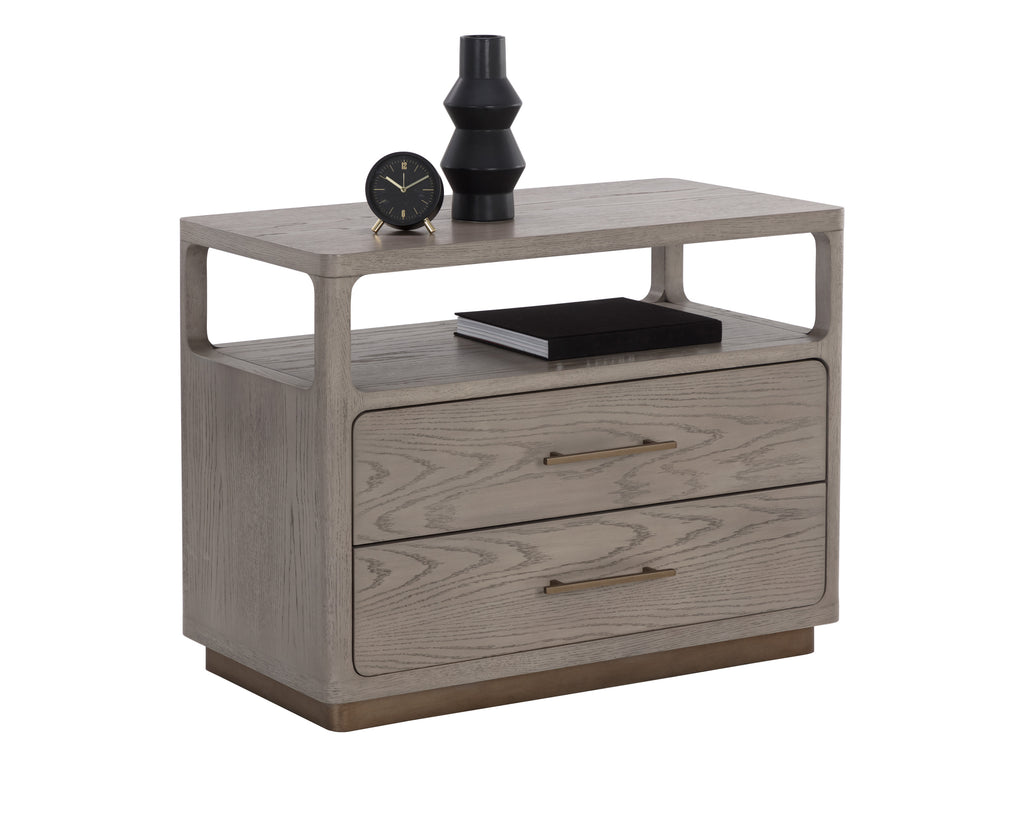 Danette Nightstand - Grey