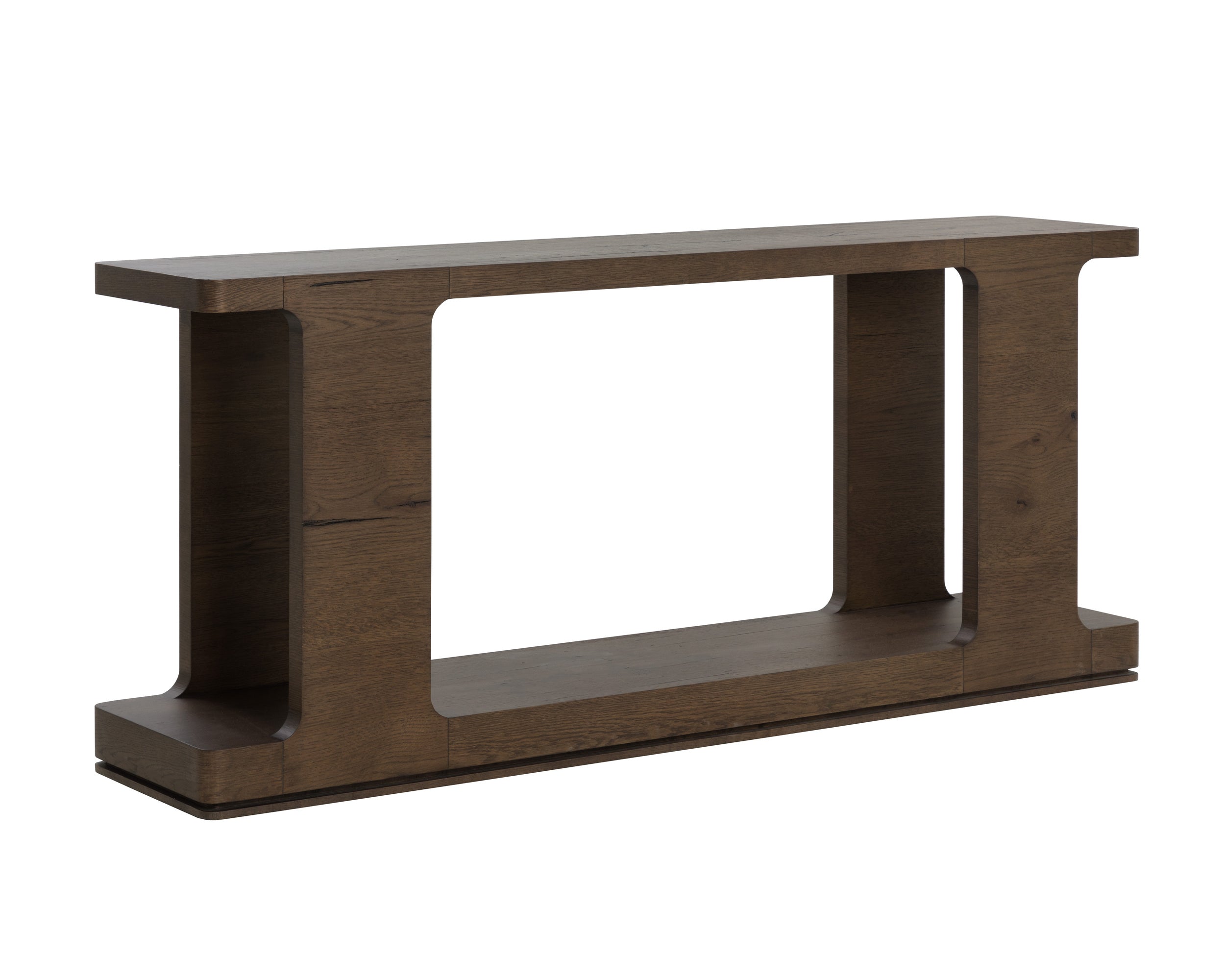 Hercules Console Table - Aged Brown