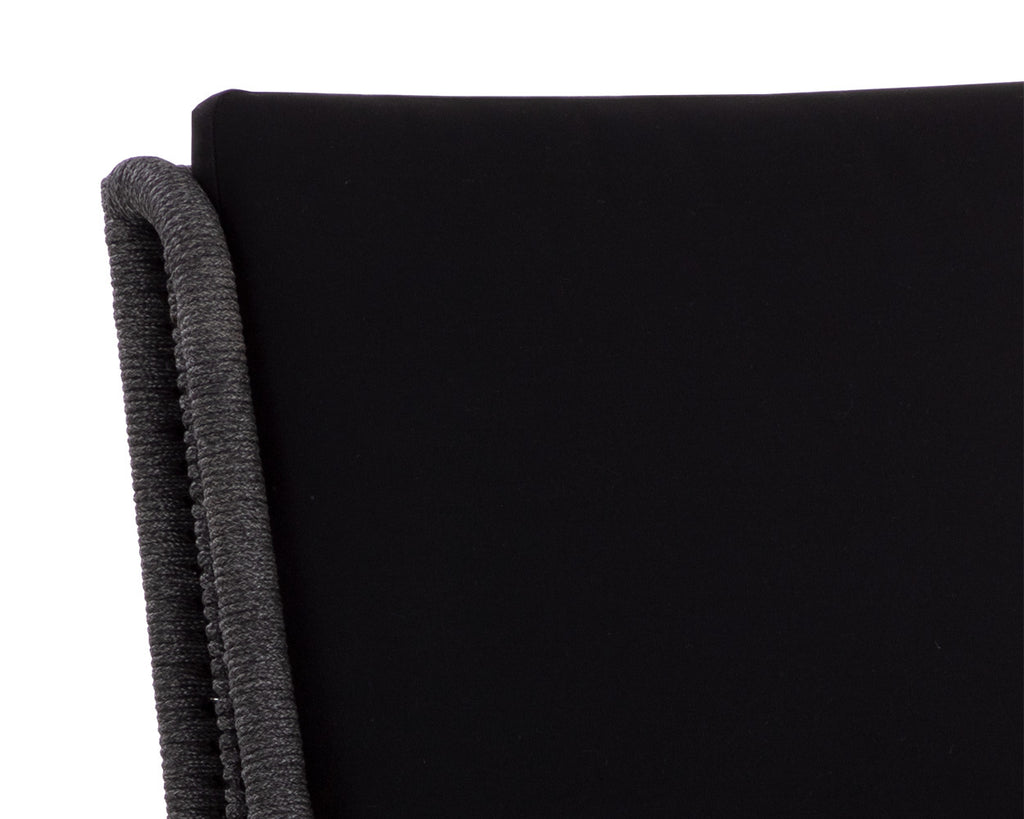 Sorrento Dining Chair - Natural - Arashi Black
