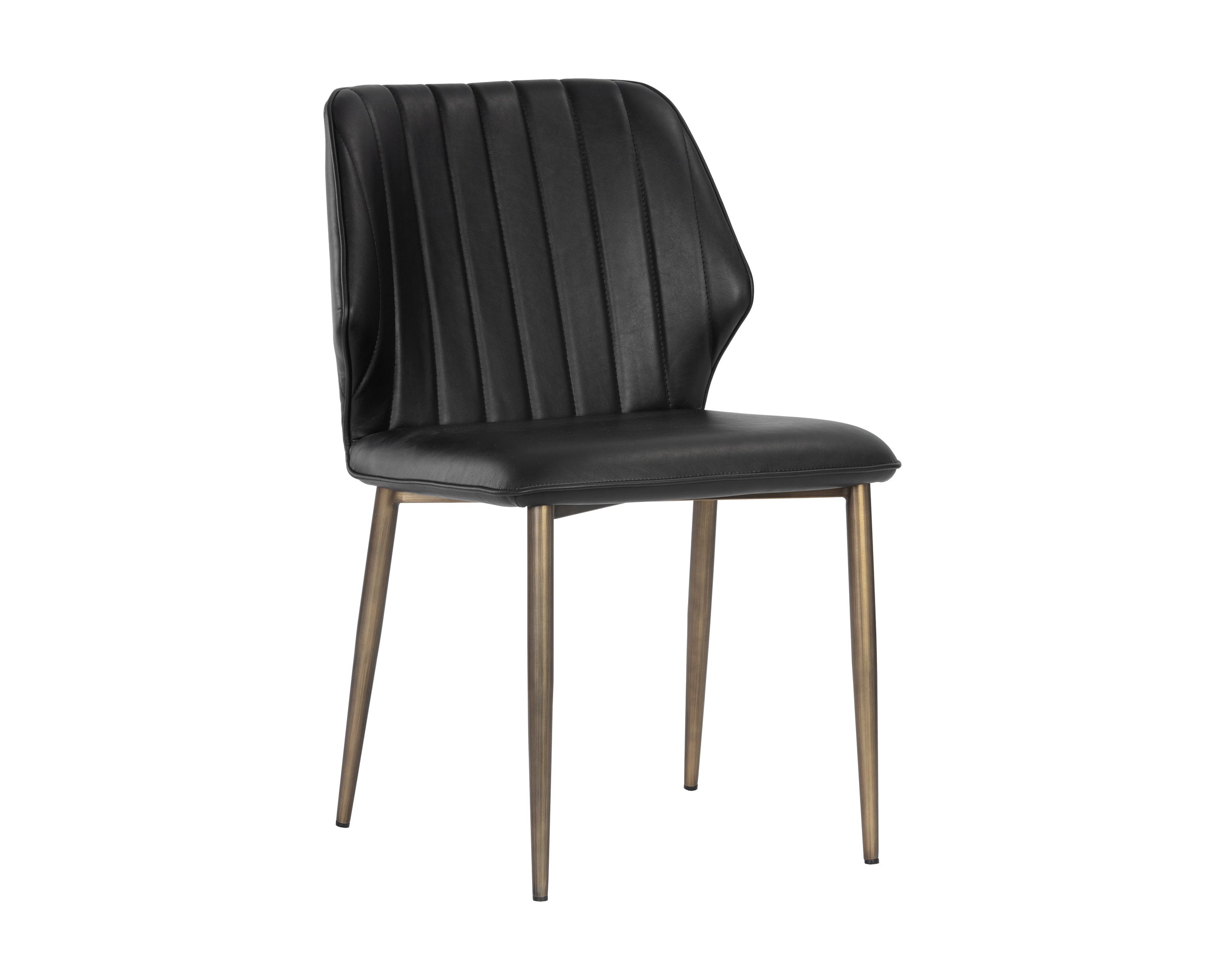 Clinton Dining Chair - Bronze - Bravo Black