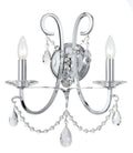 Othello 14'' Polished Chrome Sconce