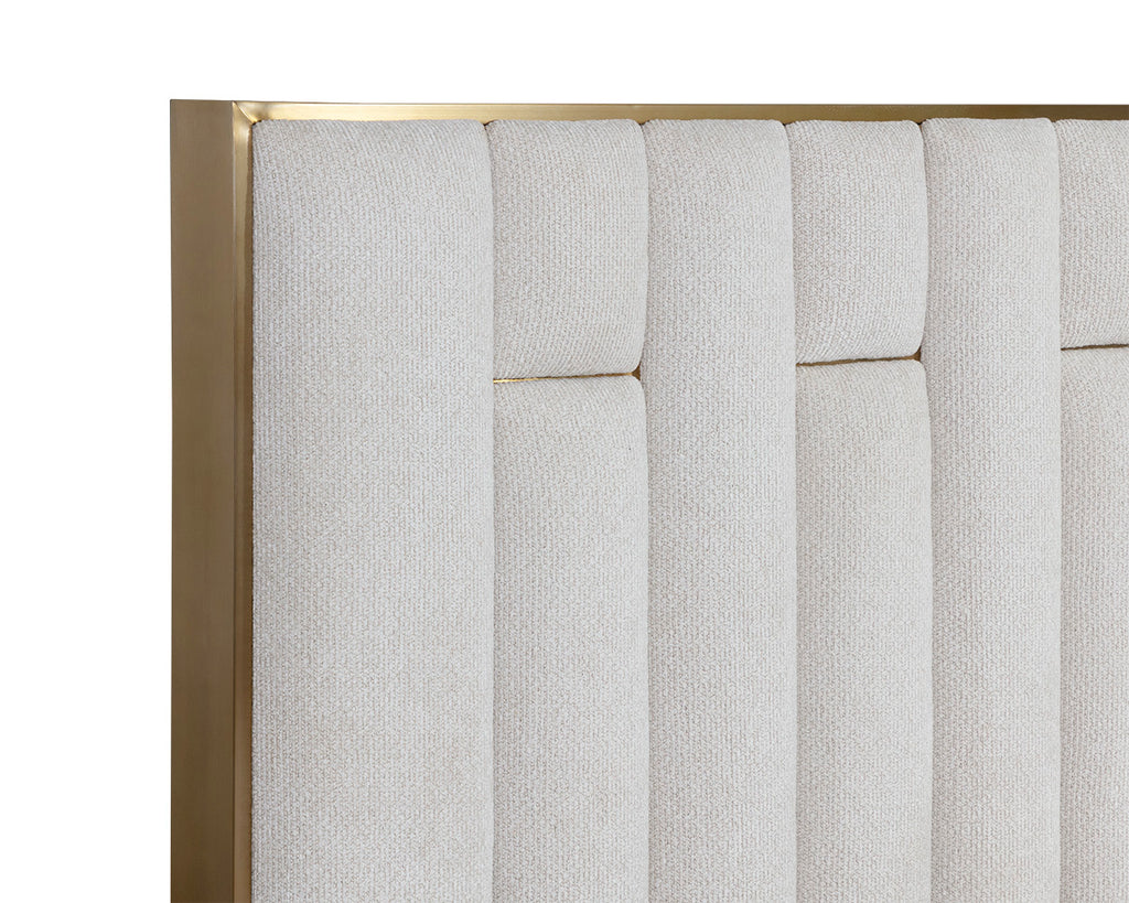 Nemu Bed - King - Rhea Light Barley