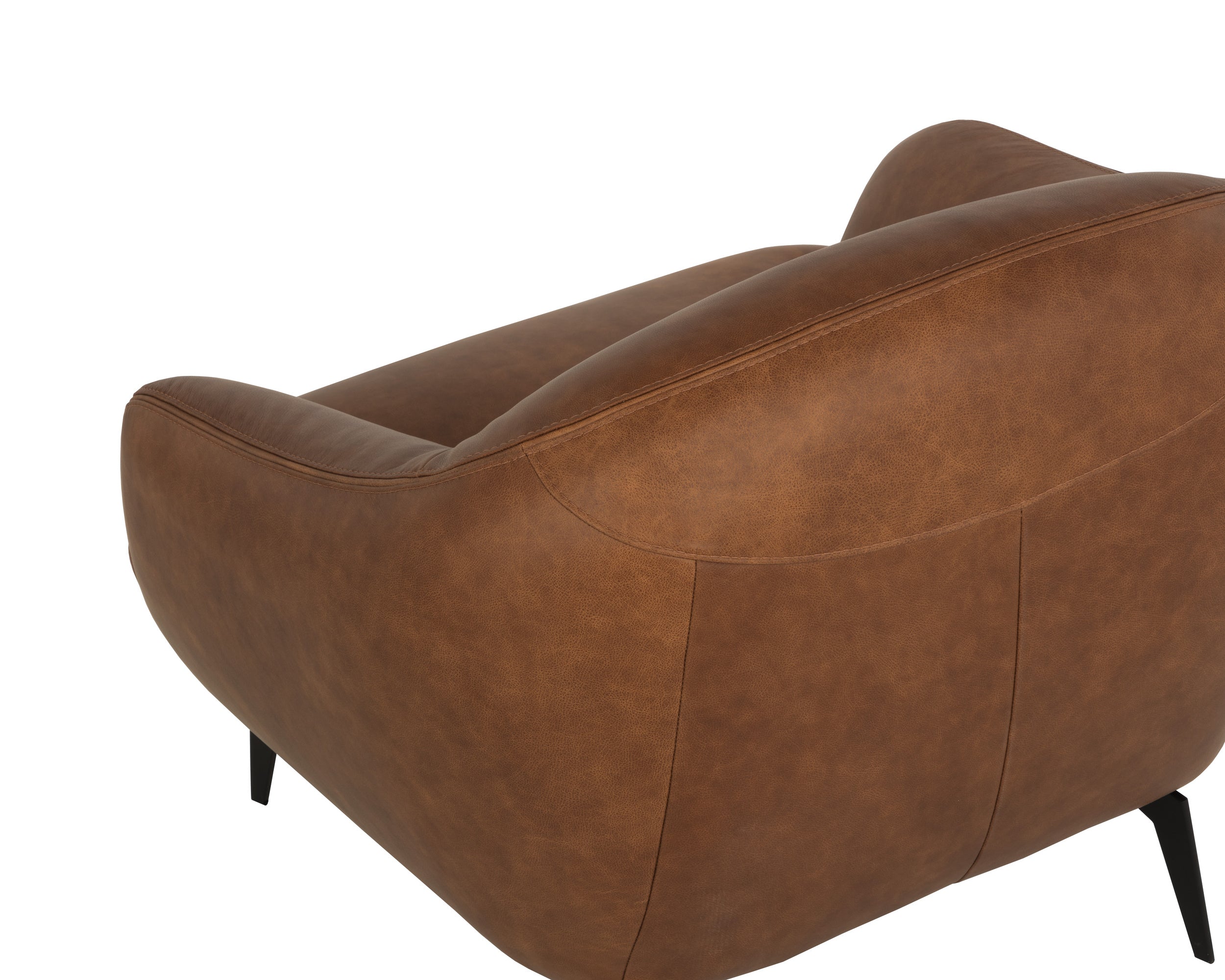 Armani Armchair - Cognac Leather