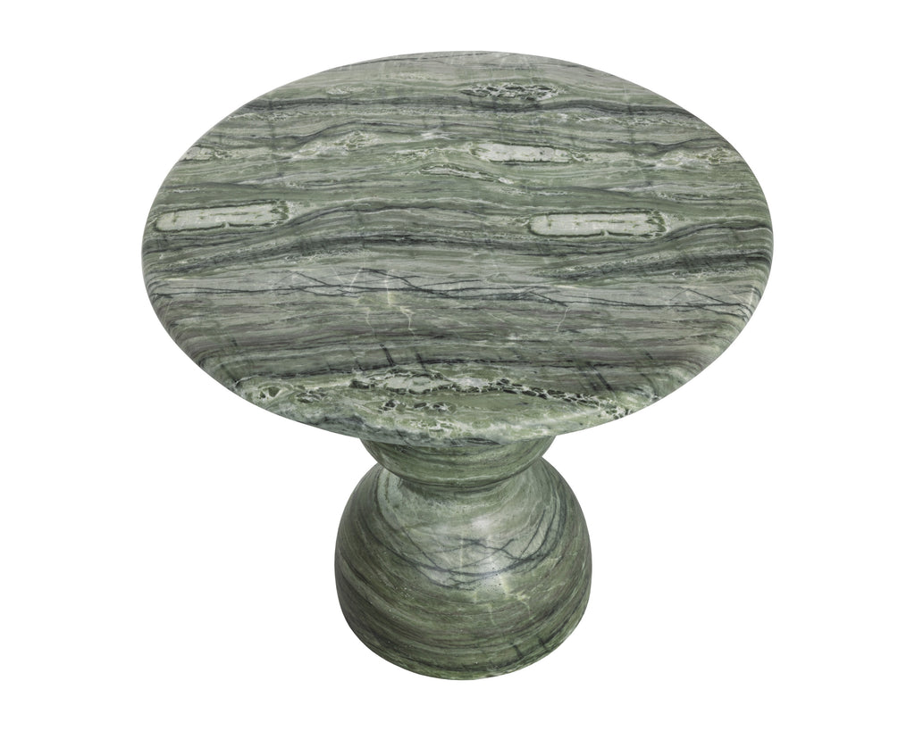 Raul Bistro Table - Marble Look - Sage - 34"