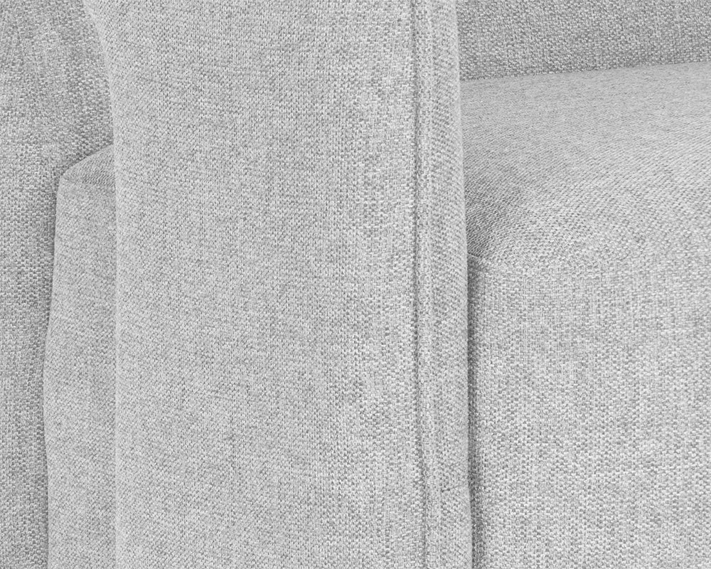 Kendrick Swivel Lounge Chair - Belfast Heather Grey