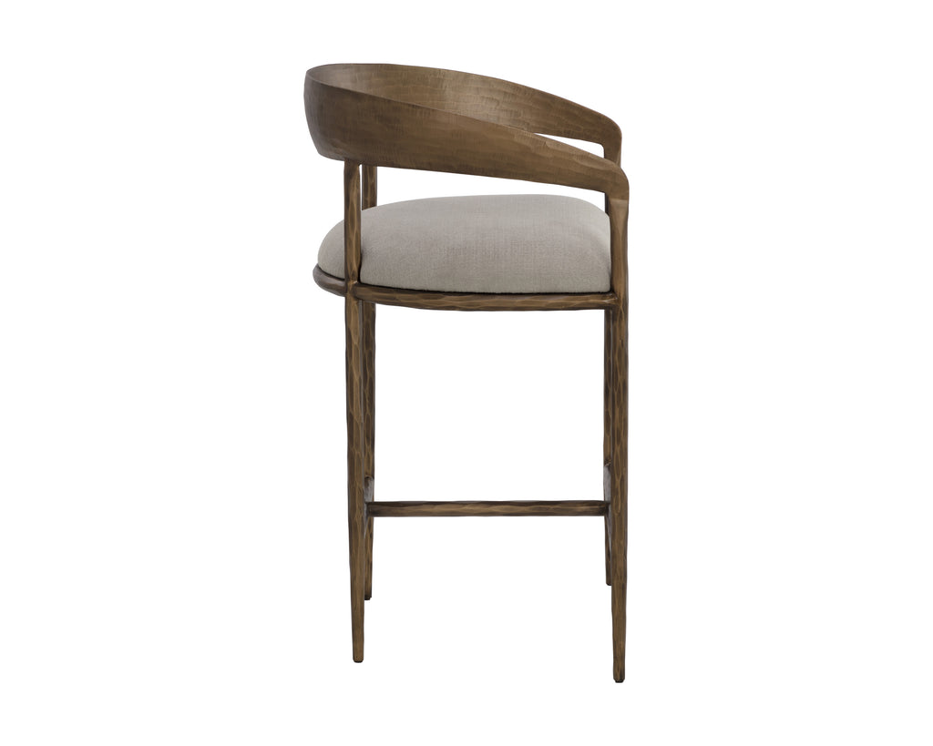 Zanatta Counter Stool - Zenith Taupe Grey