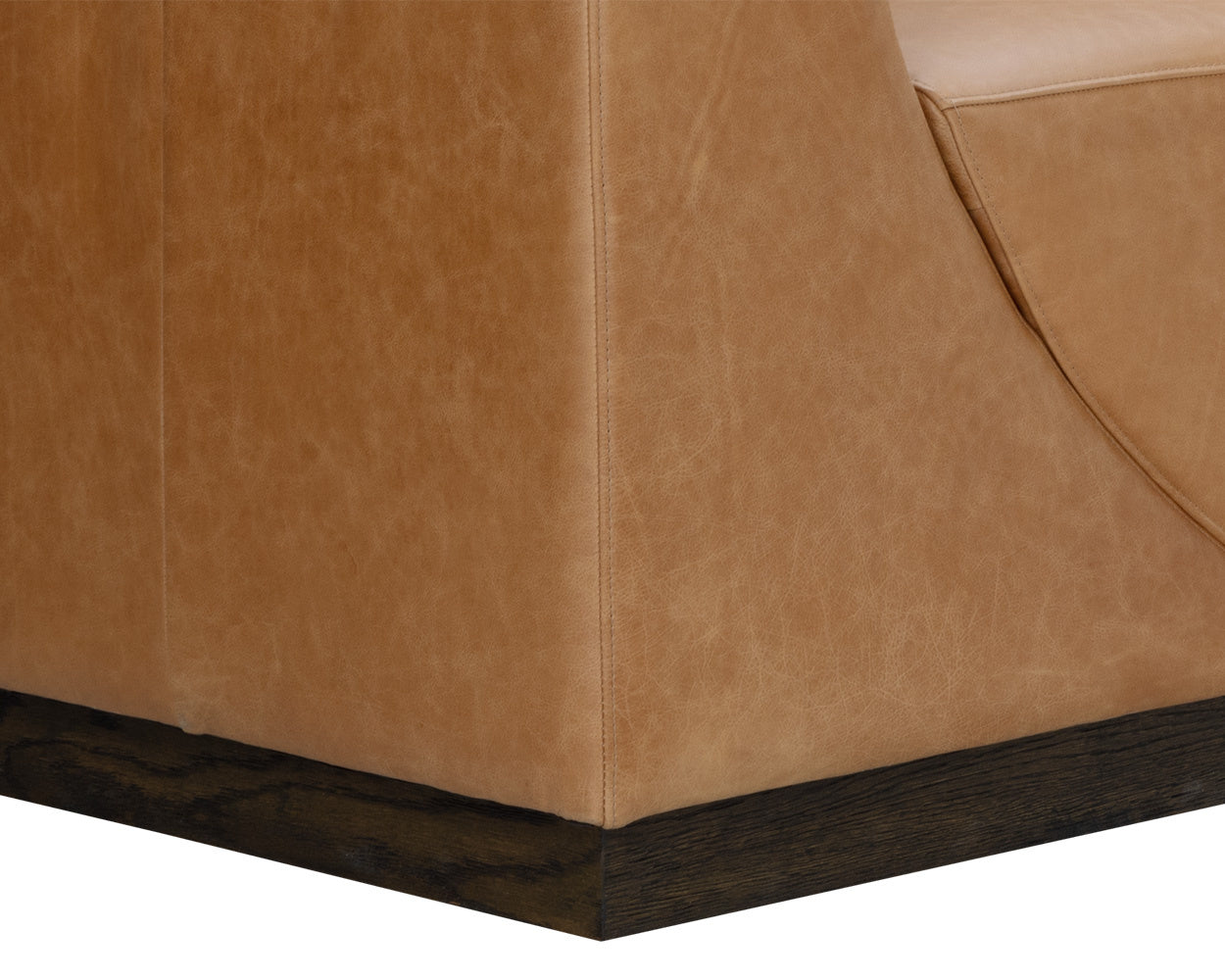 Anakin Sofa - Dark Brown - Tuscany Cognac Leather