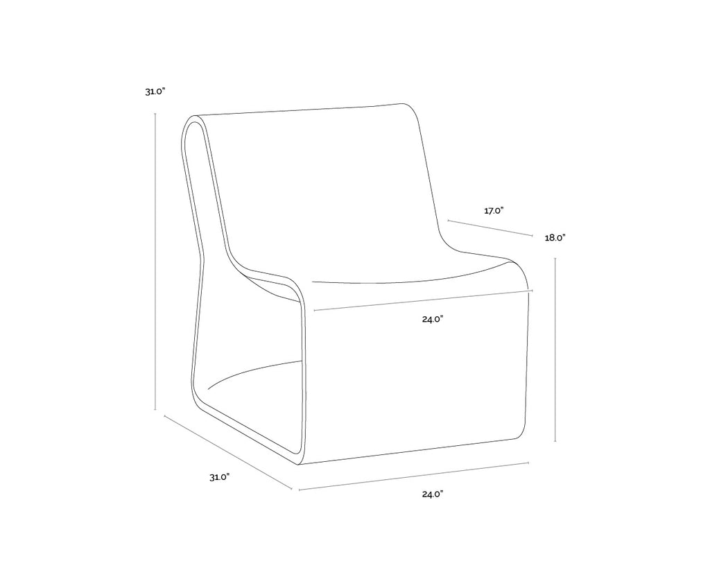 Odyssey Lounge Chair - White