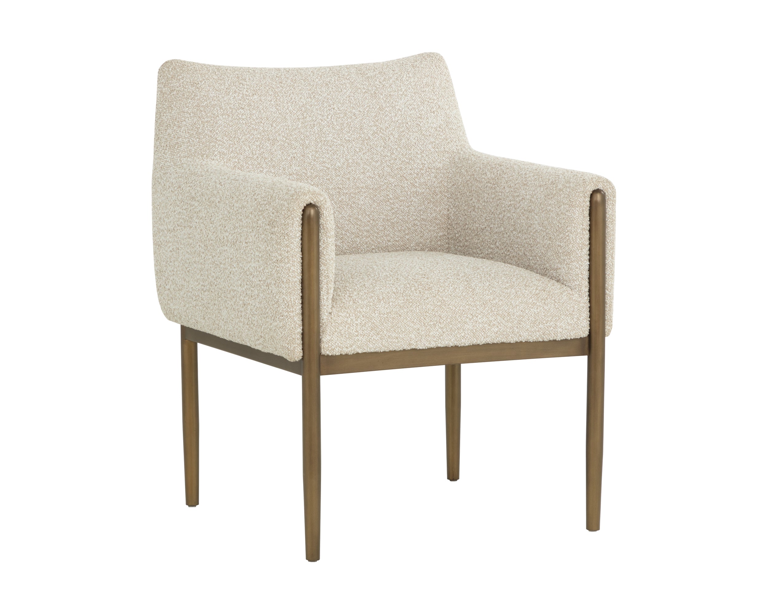 Olea Dining Armchair - Santa Cruz Oatmeal