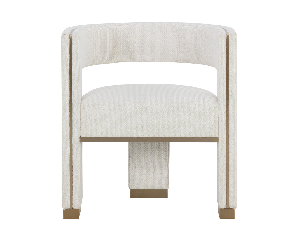 Adamina Dining Armchair - Rhea Light Barley